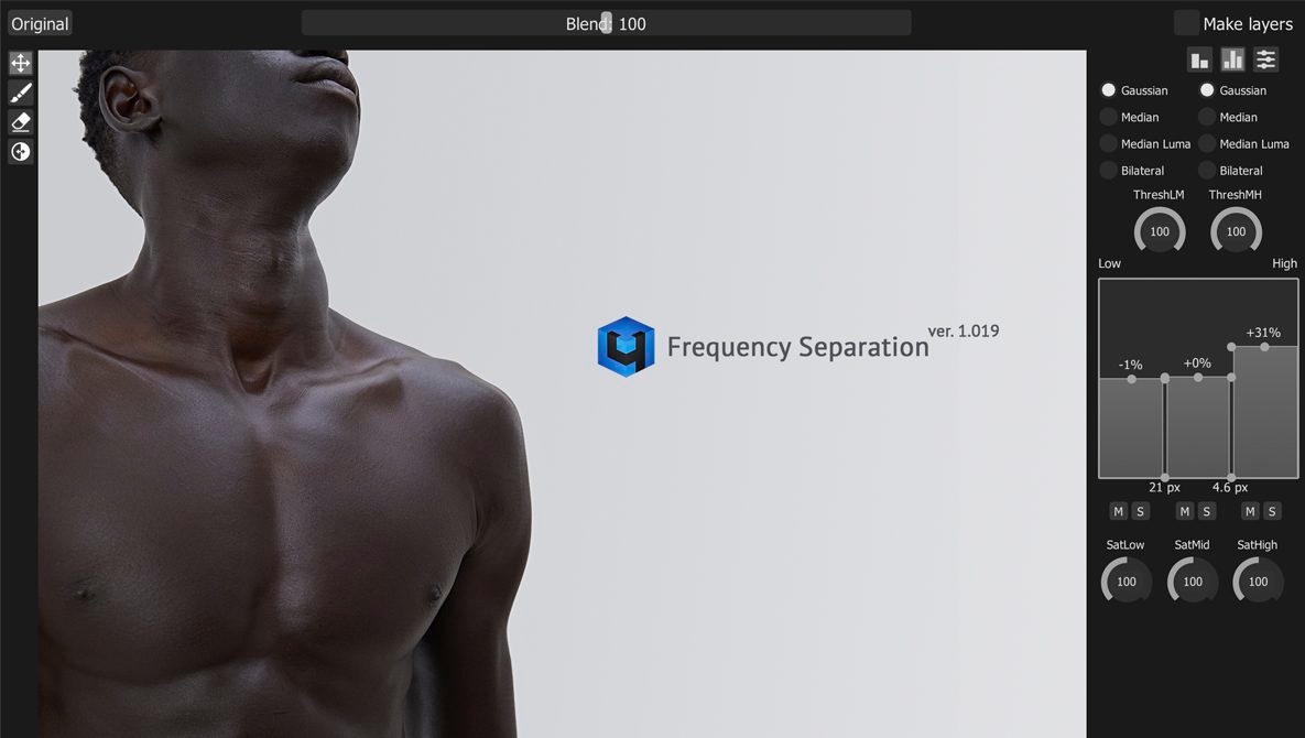 Обновление: плагин Frequency Separation 1.019