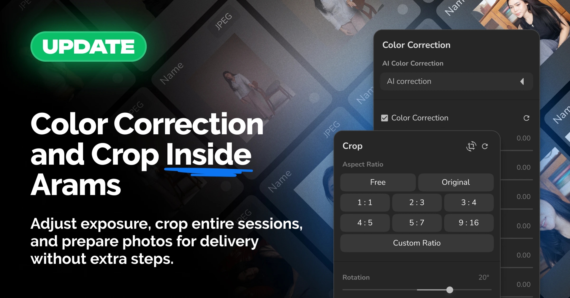 AI Color Correction in Arams v1.9.0