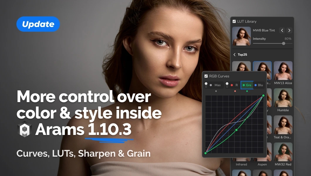 Arams 1.10.3: More Ways to Fine-Tune Color and Style