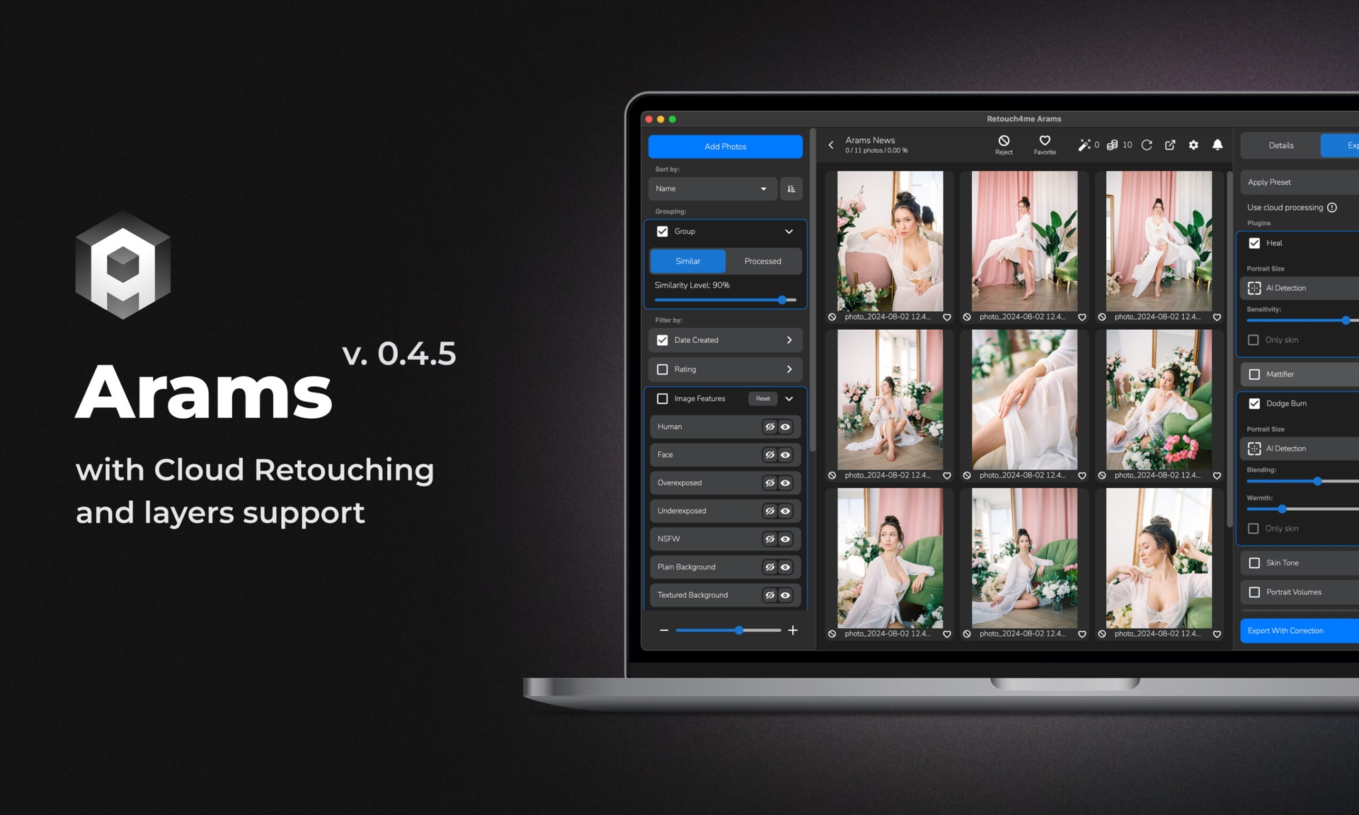 Update: Arams to version 0.4.5