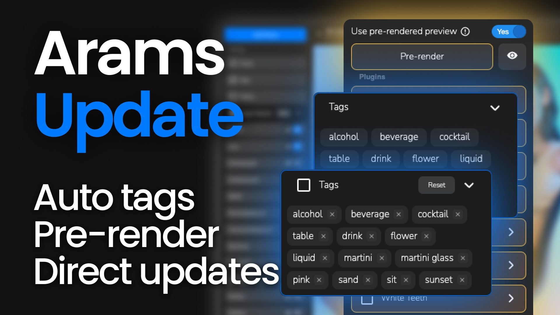 Arams Version 0.6.0: Neue Funktionen!