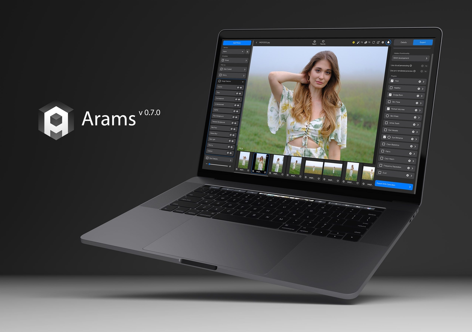 Обновление: Retouch4me Arams версия 0.7.0