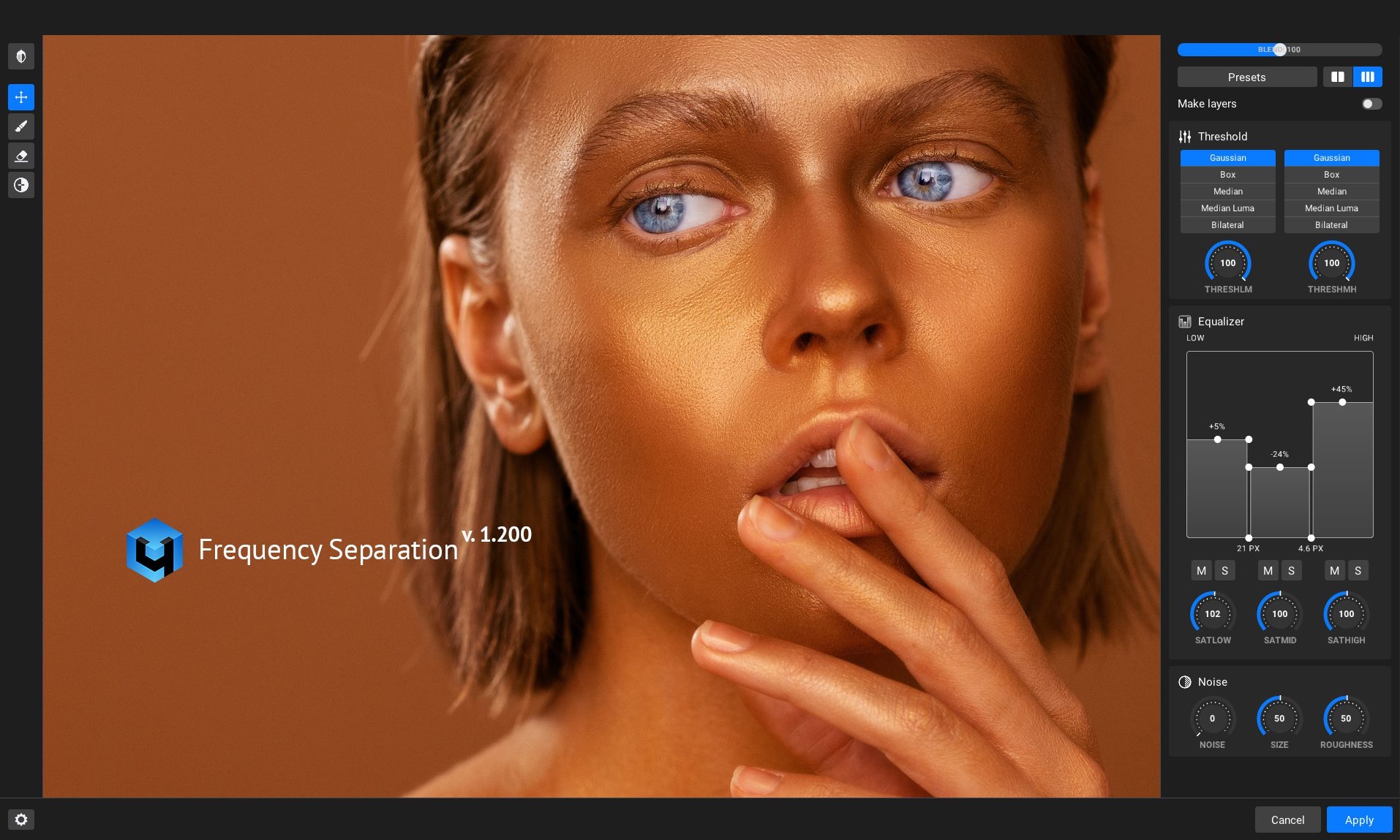 Обновление: Frequency Separation до версии 1.200