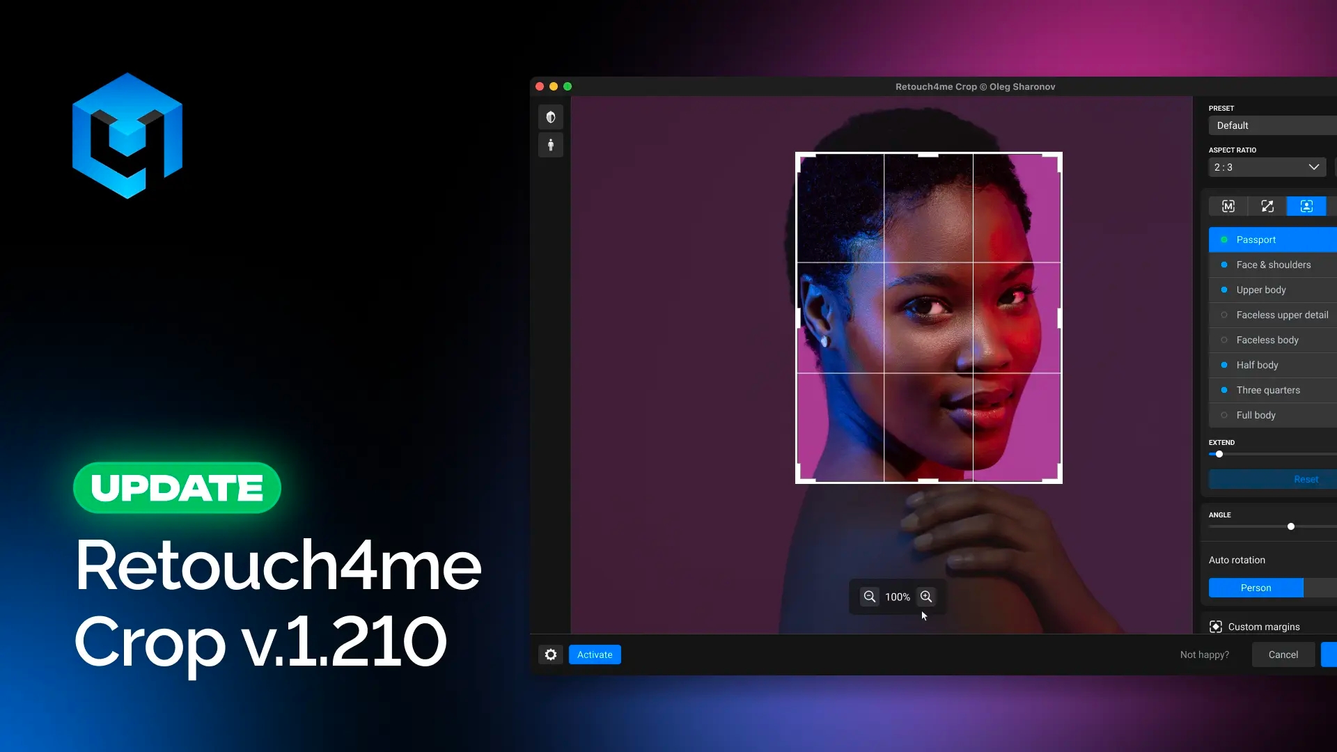 Retouch4me Crop v1.210 Update