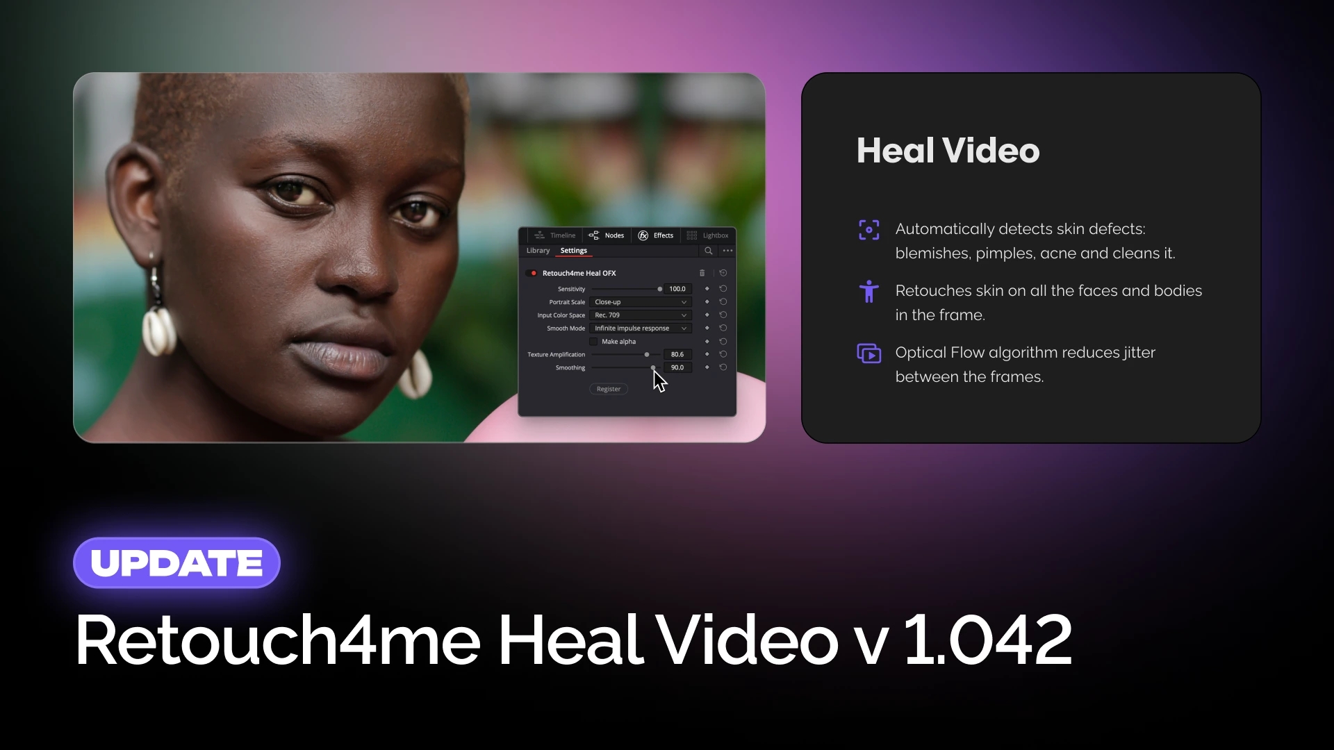 Обновление Retouch4me Heal Video v1.042