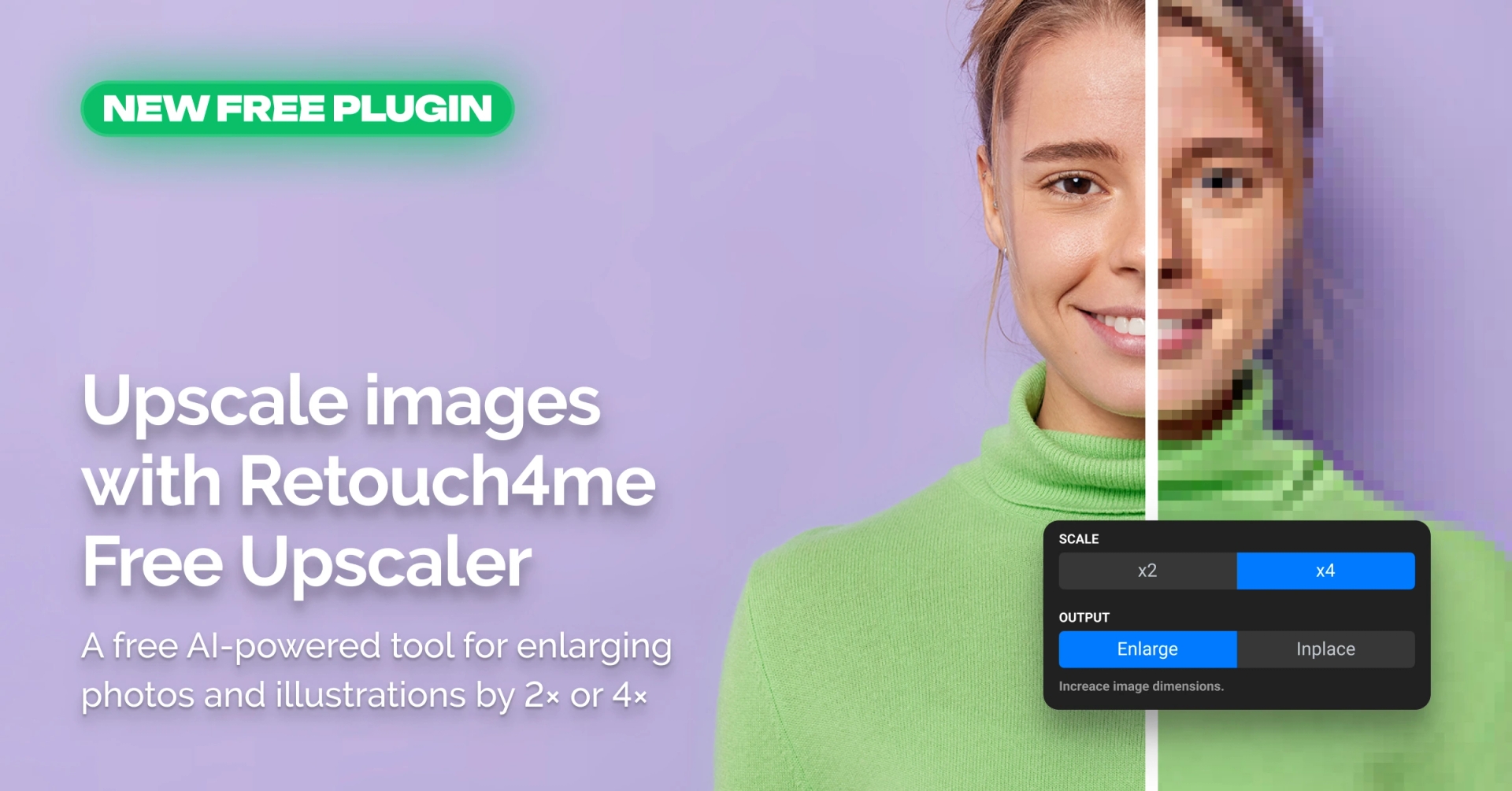 Retouch4me Free Upscaler: A Free Tool for Upscaling Images
